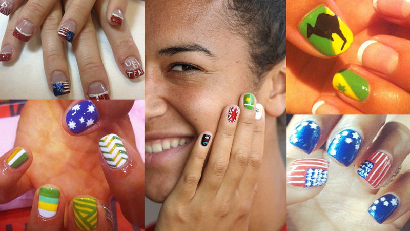 Illustration for article titled Your Olympic Nail Art Roundup